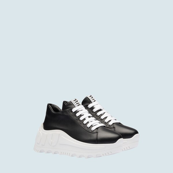 Leather Sneakers Miu Miu 5e758c 3aqn F0002 F 085