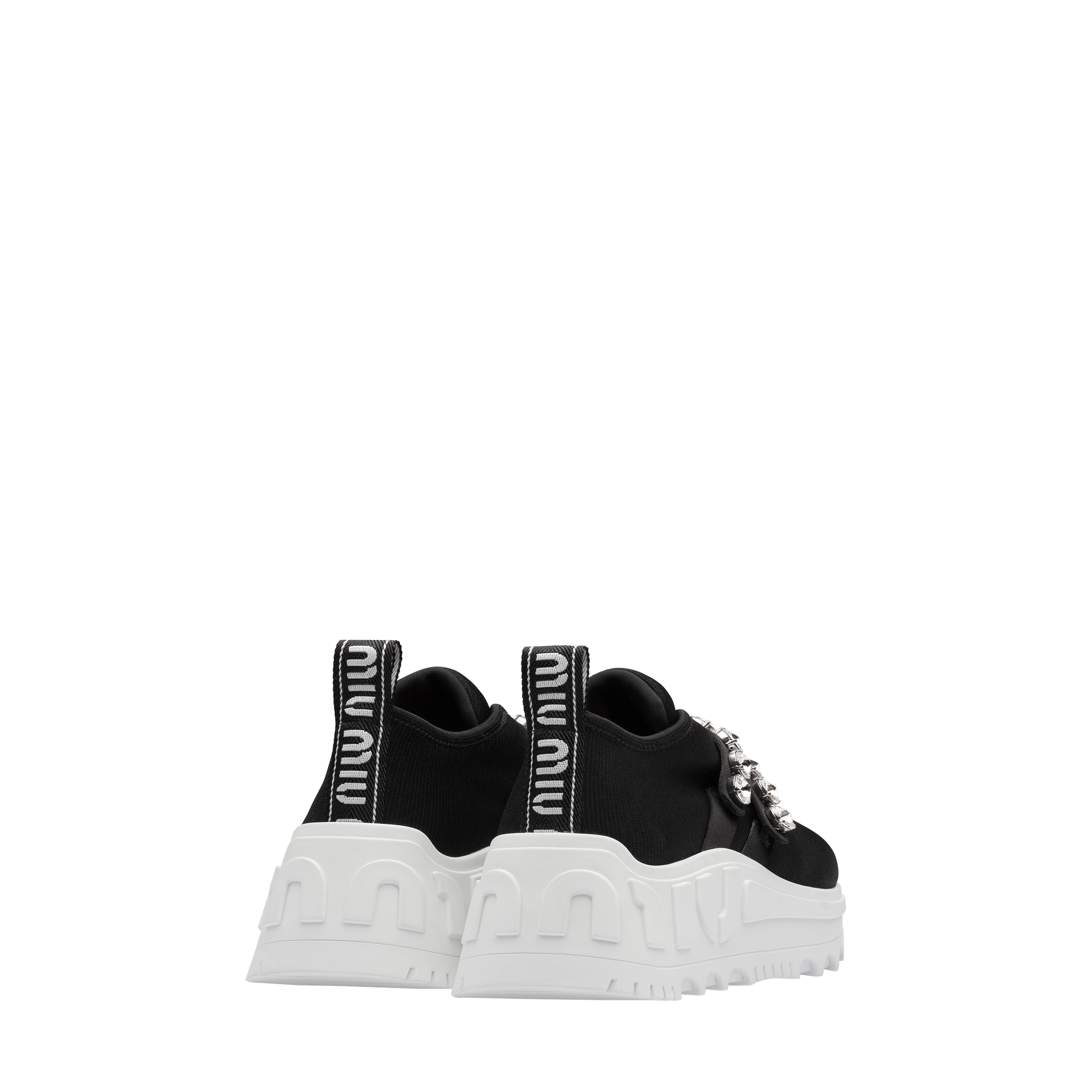 Miu miu technical knit sneakers clearance