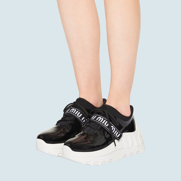 miu miu wedge sneaker