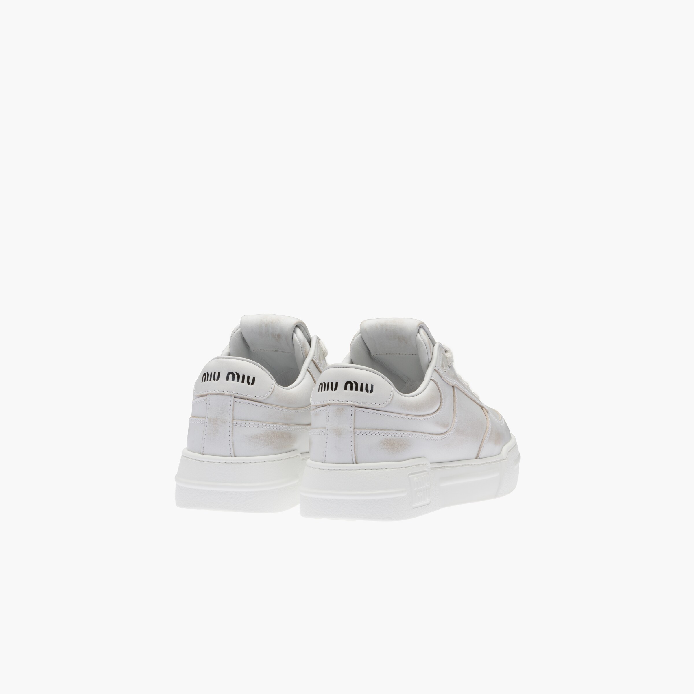 Miu 25C Sneakers White mix Night Blue Leather 235745