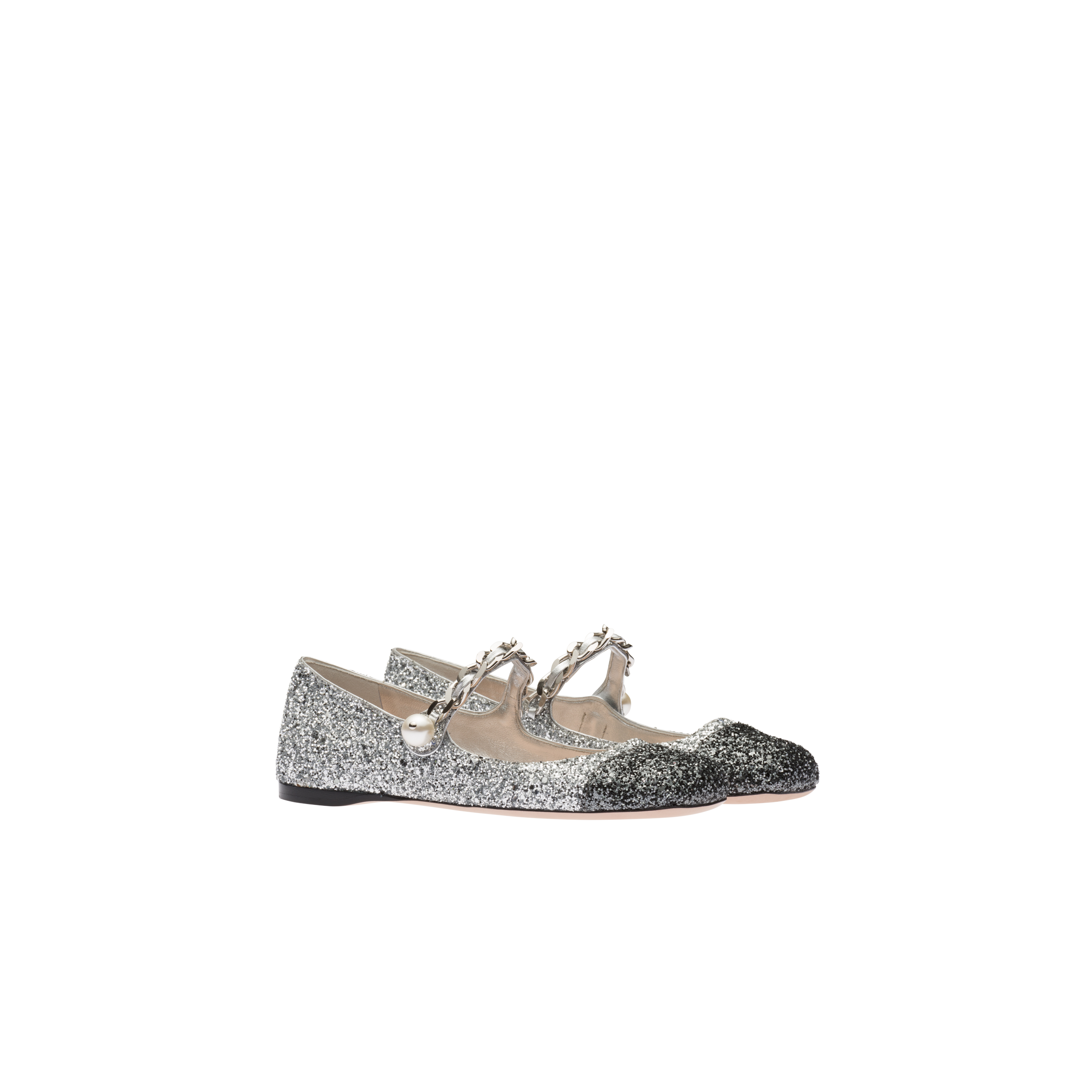 Glitter ballerinas clearance