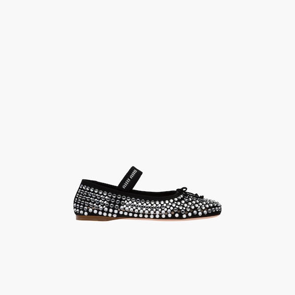 Miu Miu - Woman - Brown - Ballerina