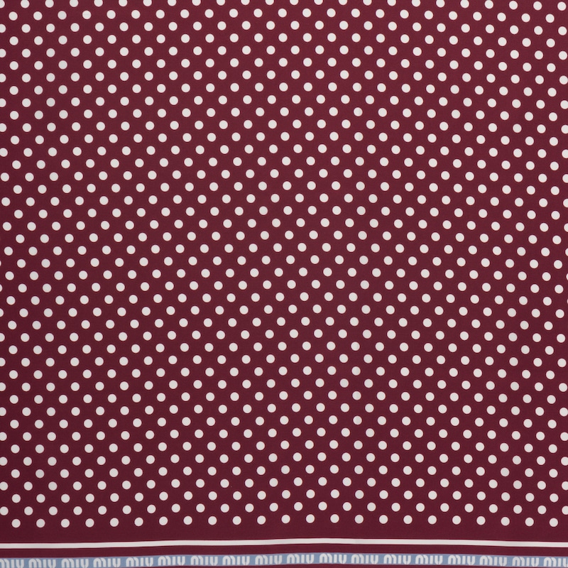 프린트 트윌 스카프