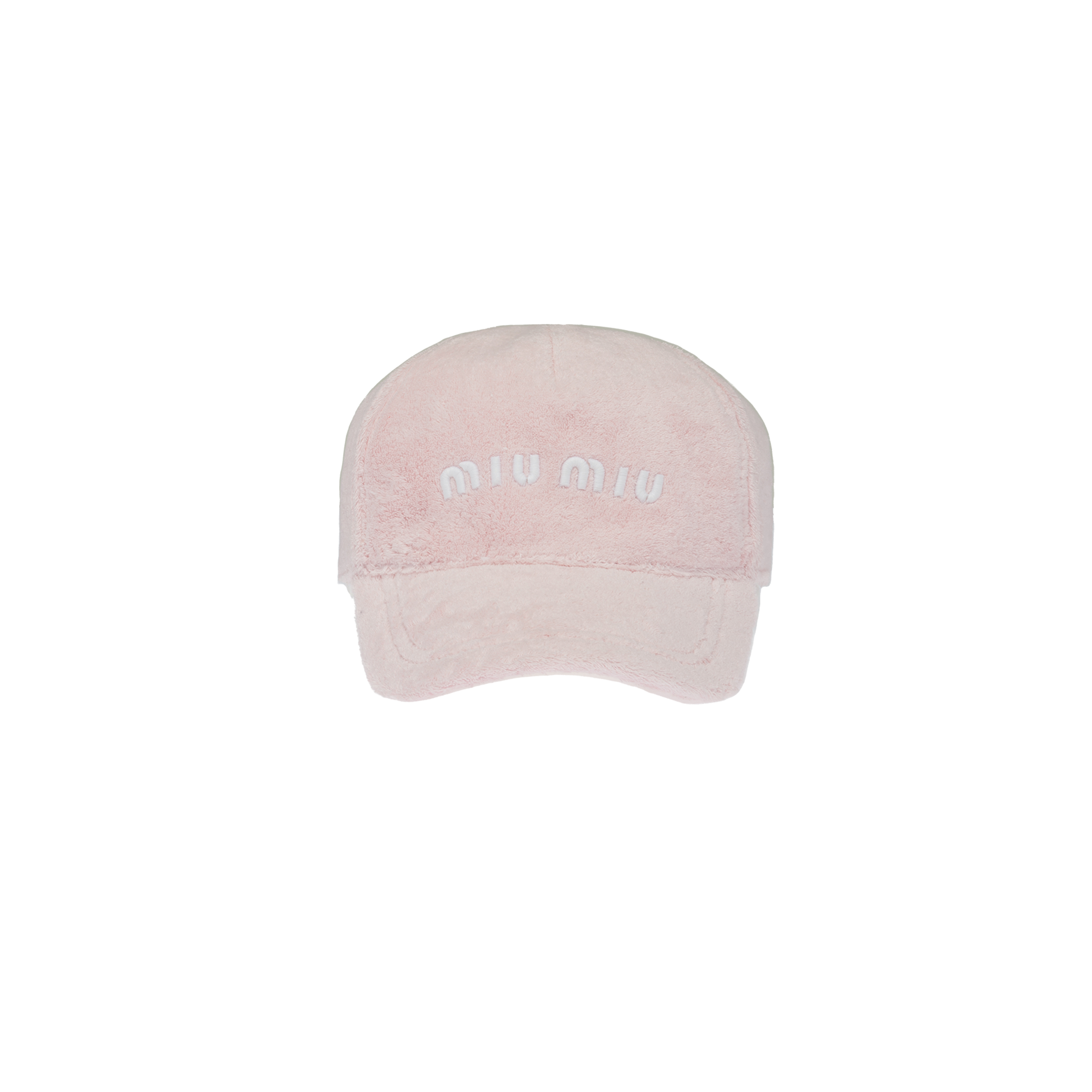 テリー ベースボールキャップ ピンク Miu Miu テリー ベースボールキャップ ピンク Miu Miu
