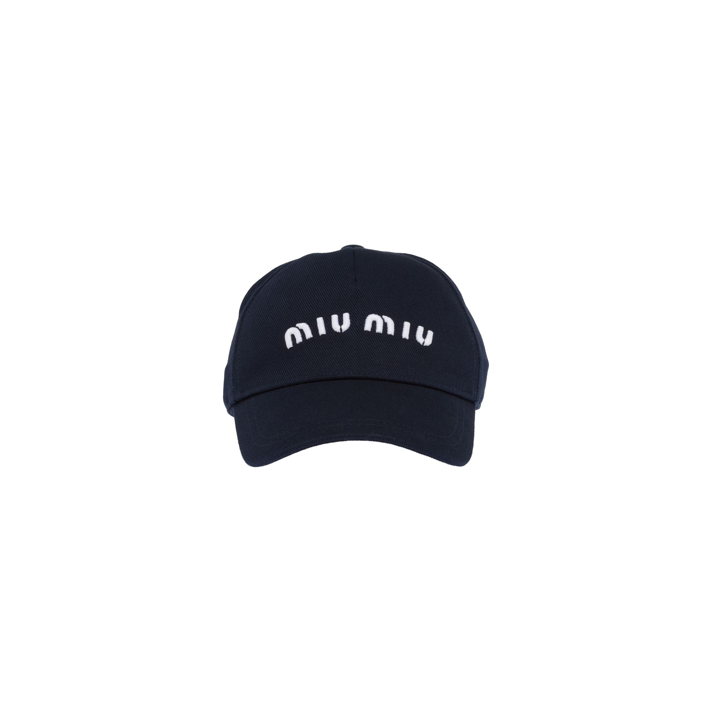 Miu Miu Drill Baseball Cap In Multi