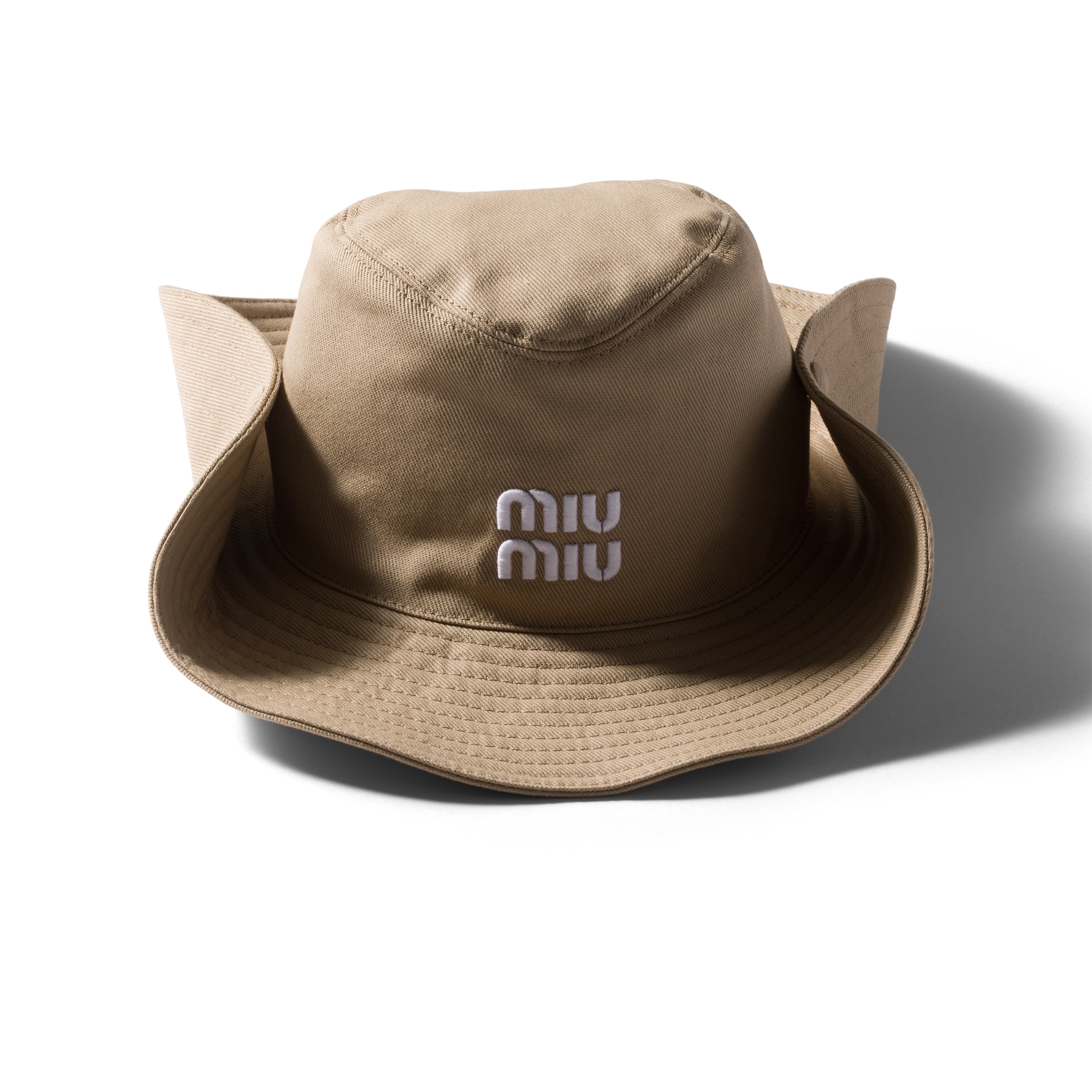 Miu Miu Drill Hat In Multi
