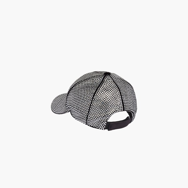 Cappello da baseball in velluto Nero | Miu Miu