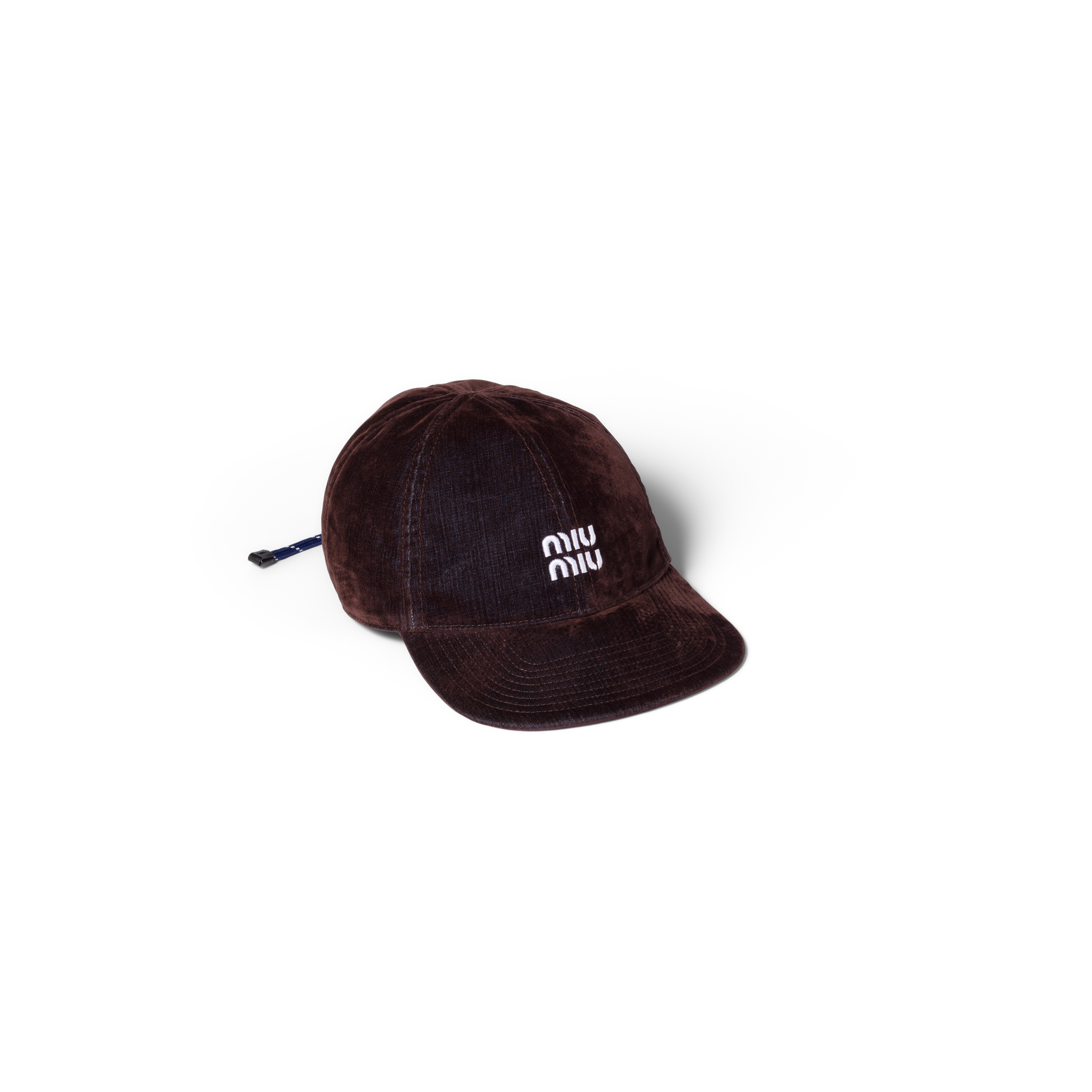 Miu Miu Velvet Baseball Cap