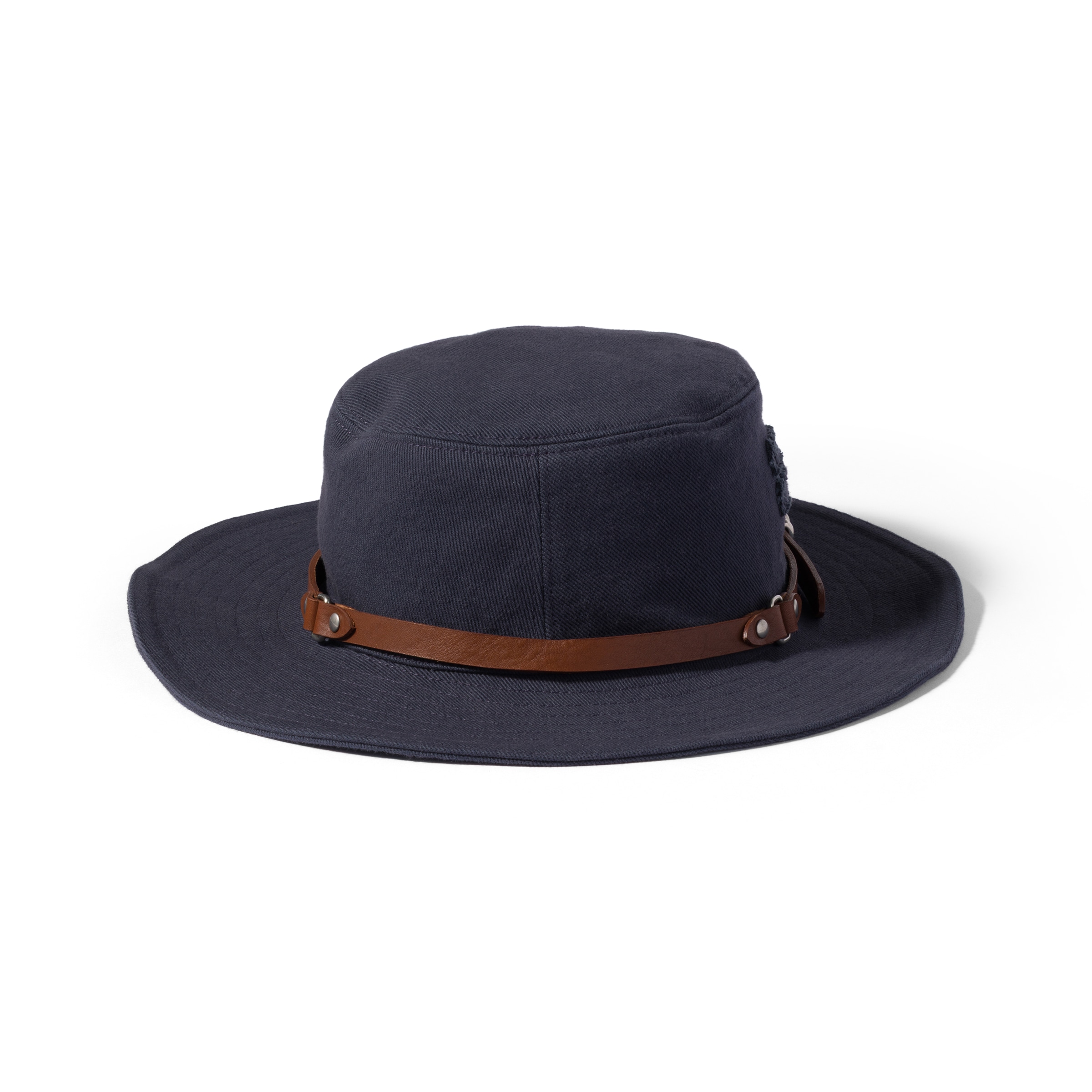 Miu Miu Drill Hat In Blue