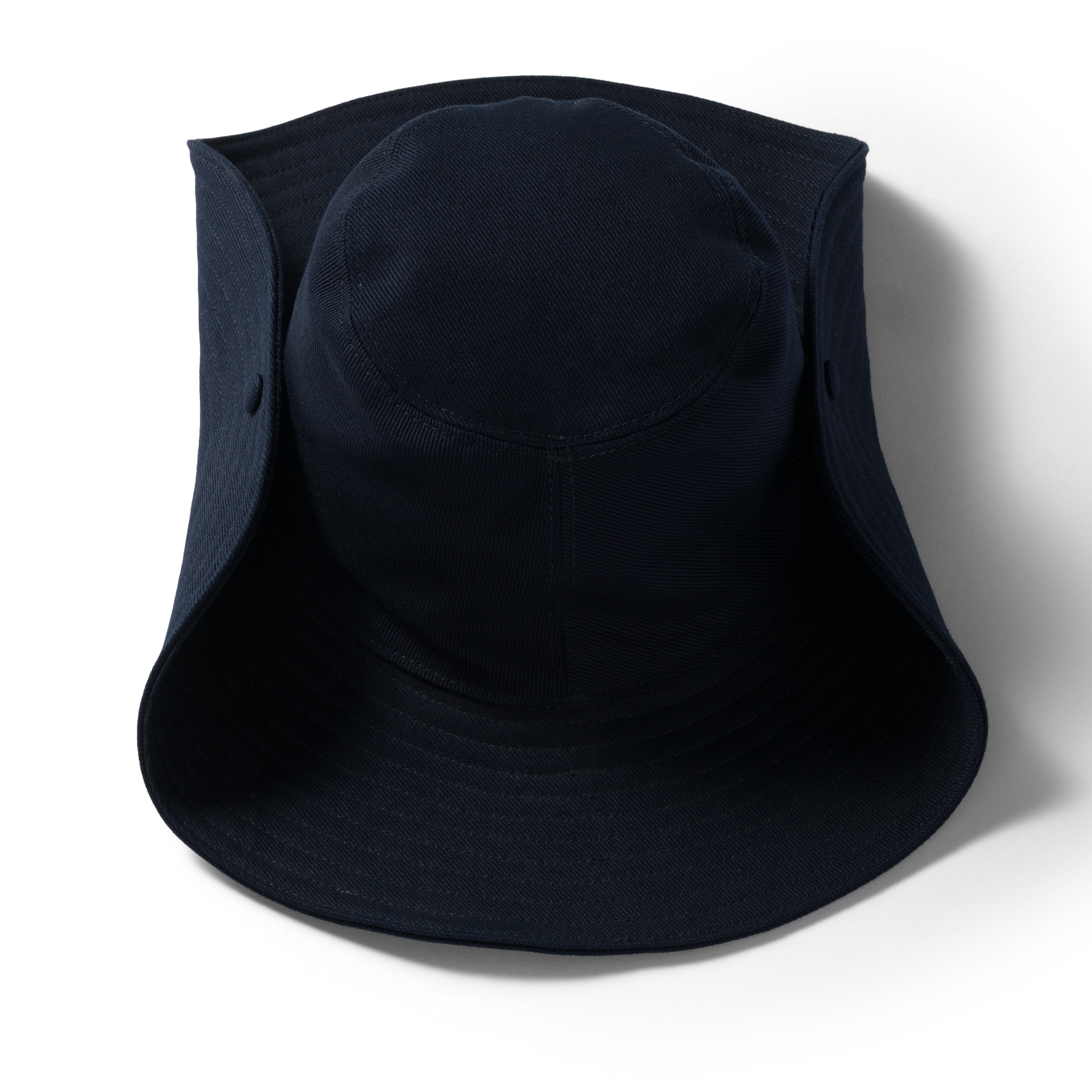 Miu Miu Drill Hat In Black