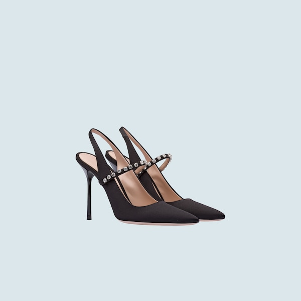 Satin slingbacks | Miu Miu 