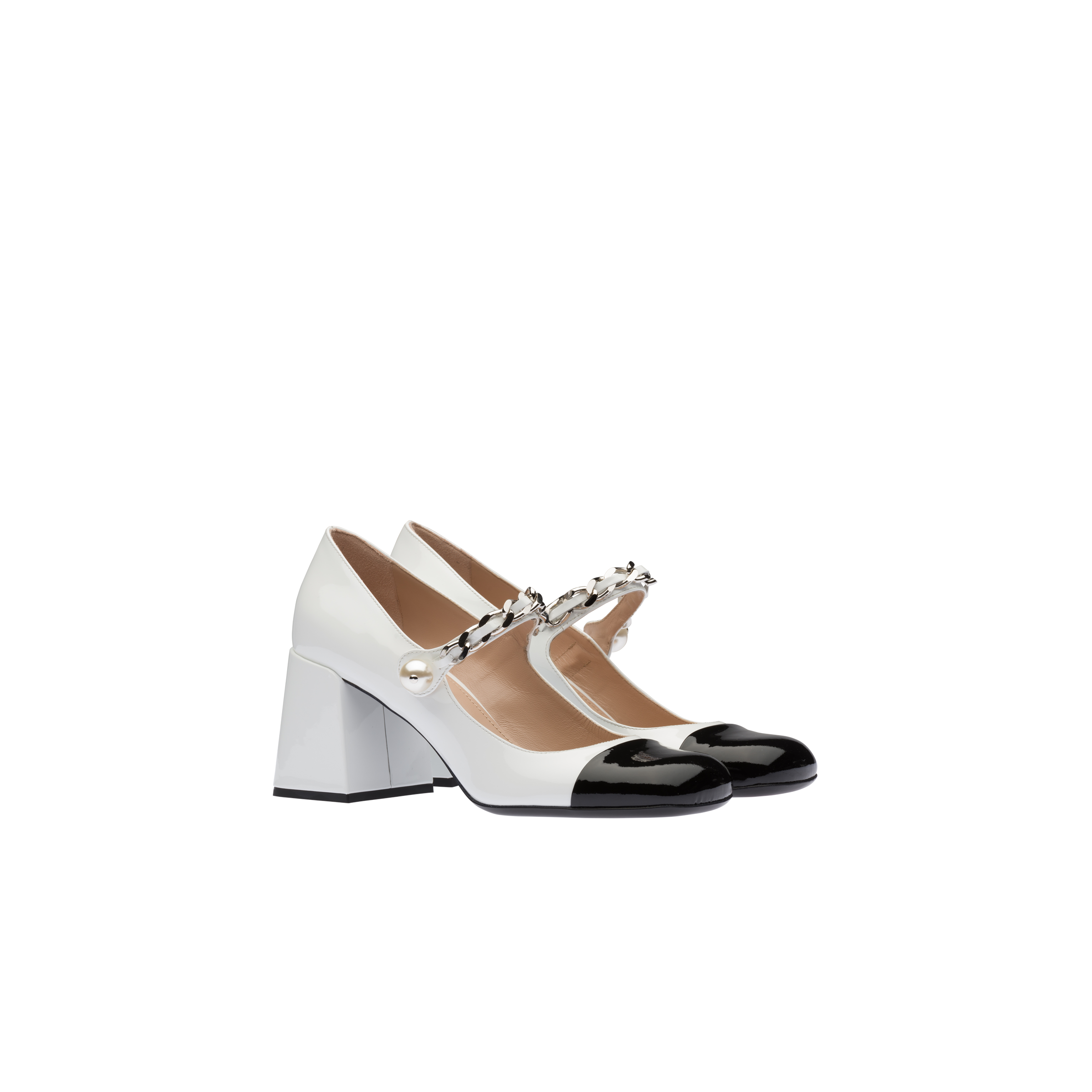 Miu miu clear heel pump clearance
