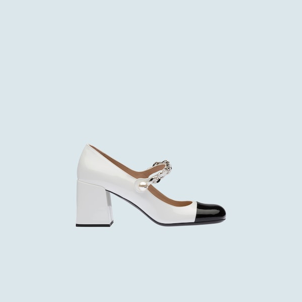 Miu miu mary jane patent pump clearance