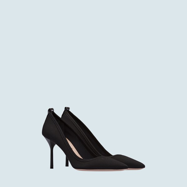 miu miu clear heel pump