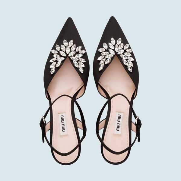 Miu miu satin pumps Clearance