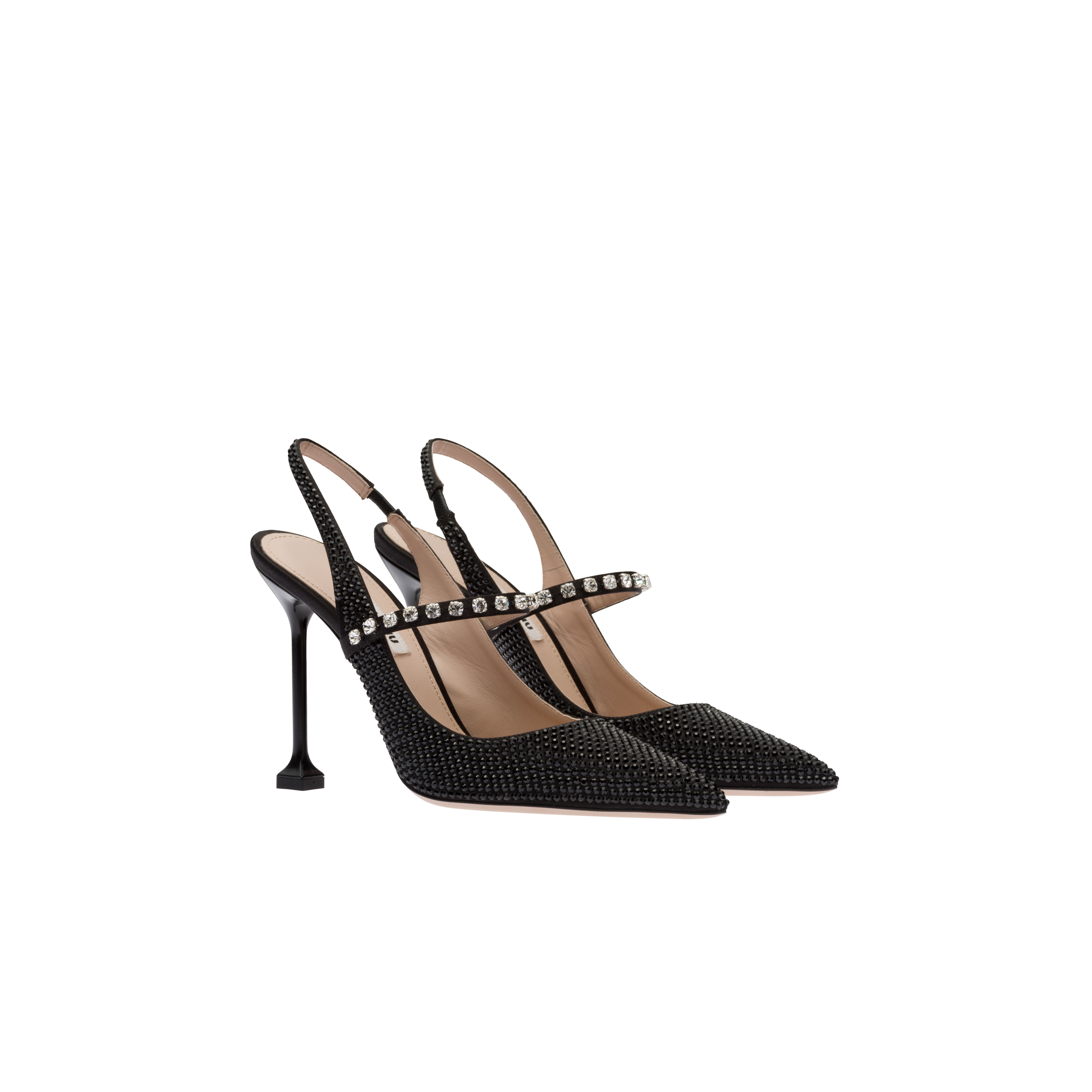 Miu miu satin pumps clearance