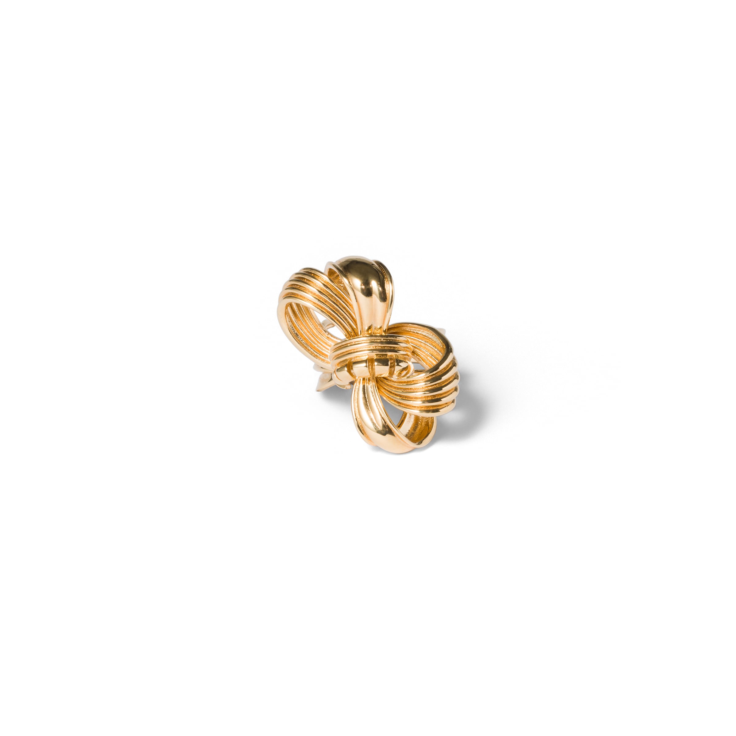 Miu Miu Metal Ring In Gold
