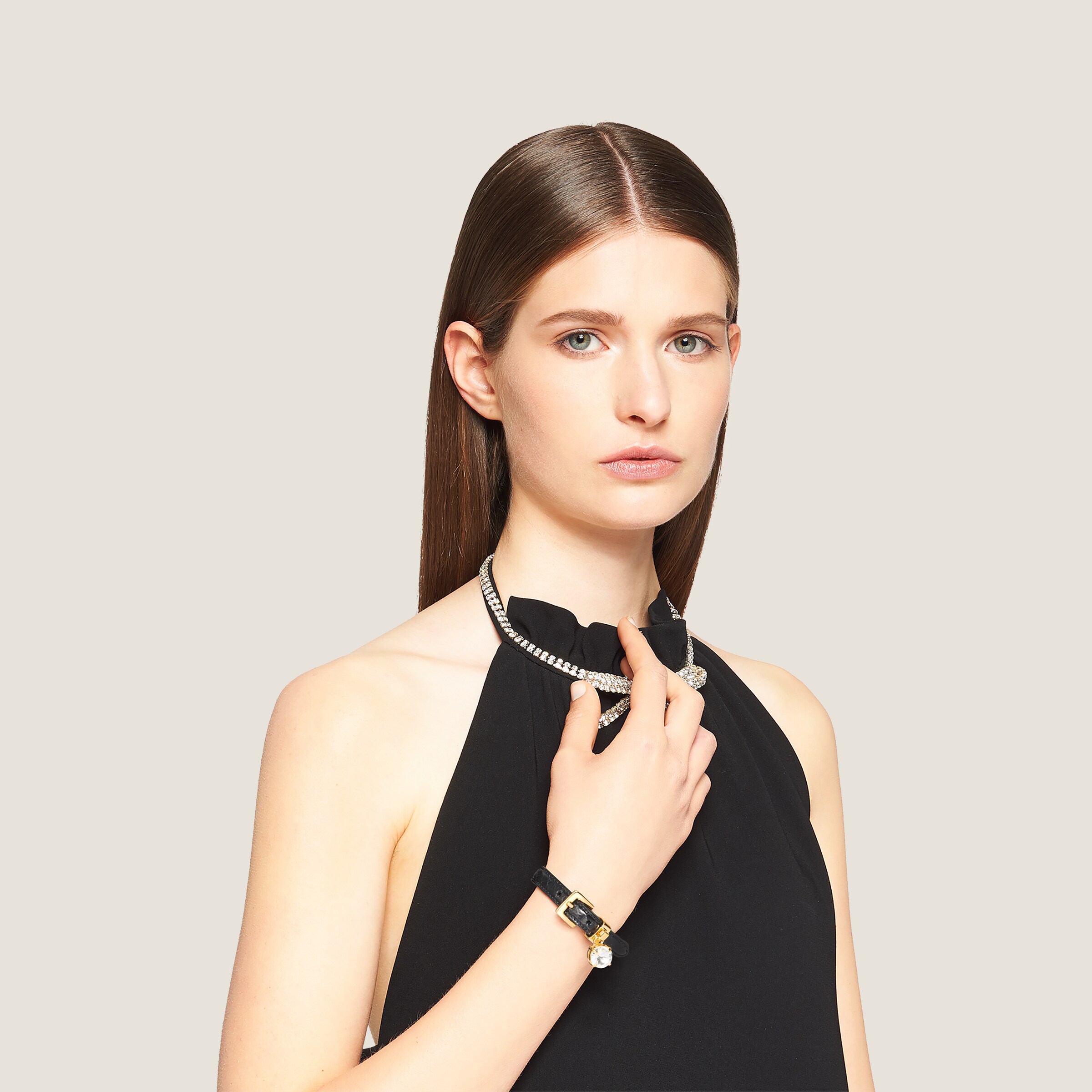 black-ayers-leather-bracelet-miu-miu