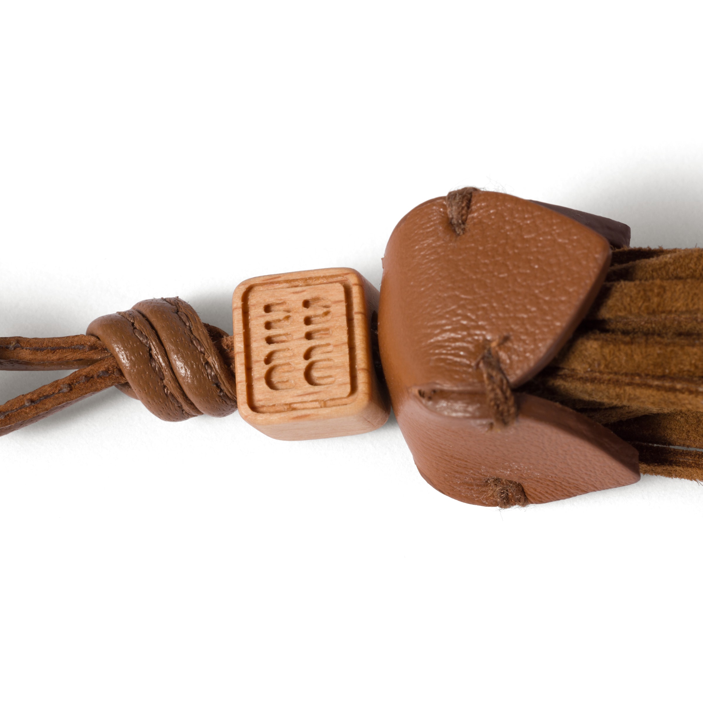 Miu Miu Leather Micro Trick In Cognac
