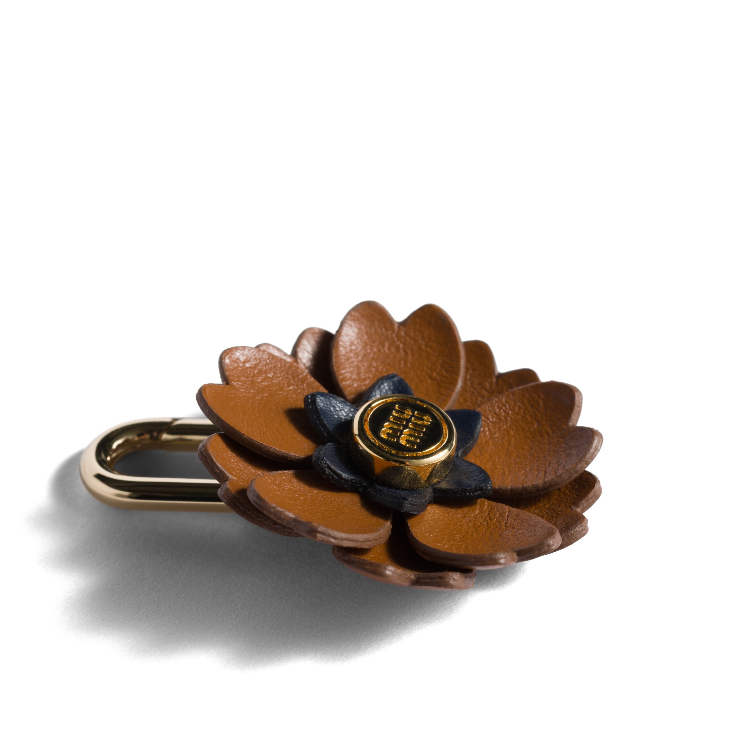 Miu Miu Leather Micro Trick In Brown