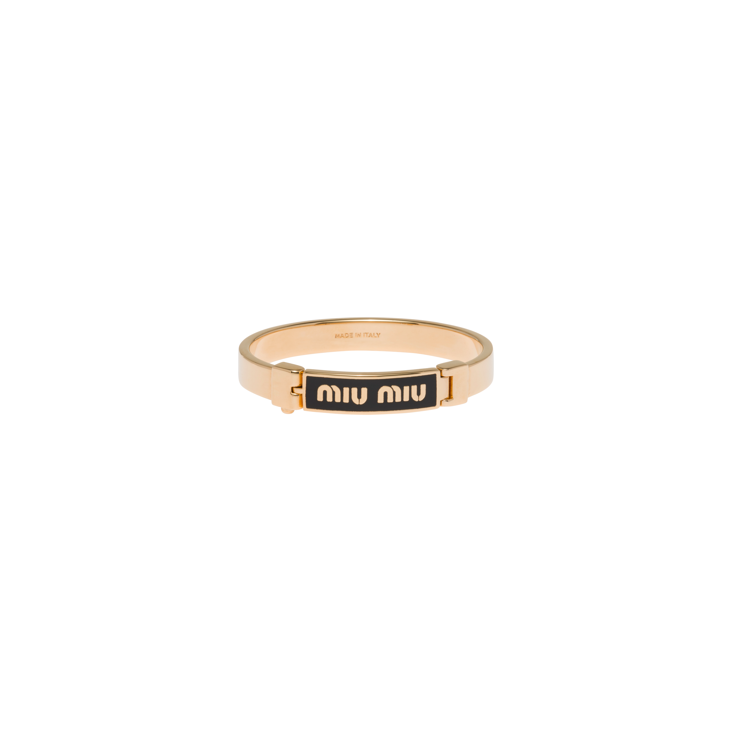 MIUMIU code bracelet yellow