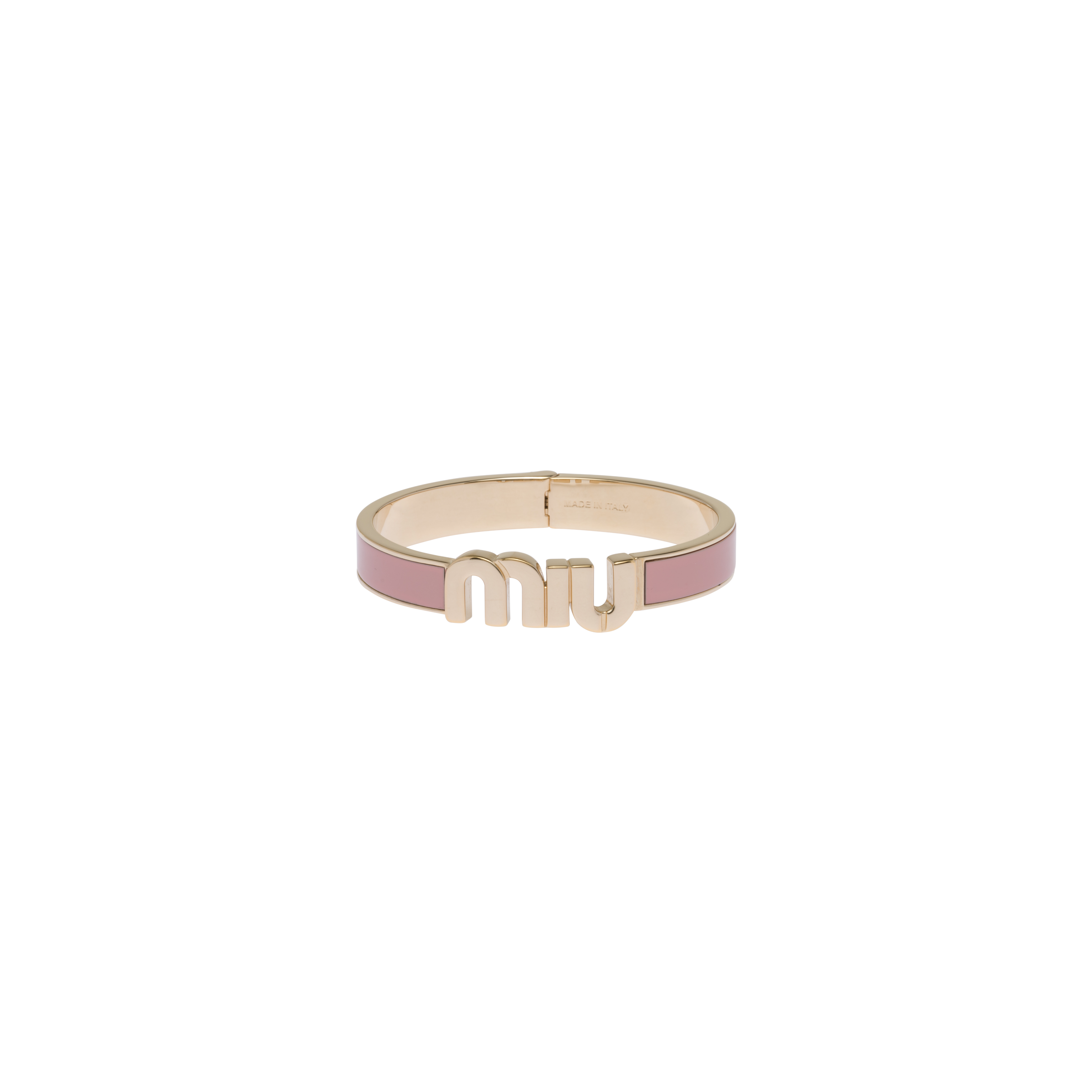 Enameled metal bracelet