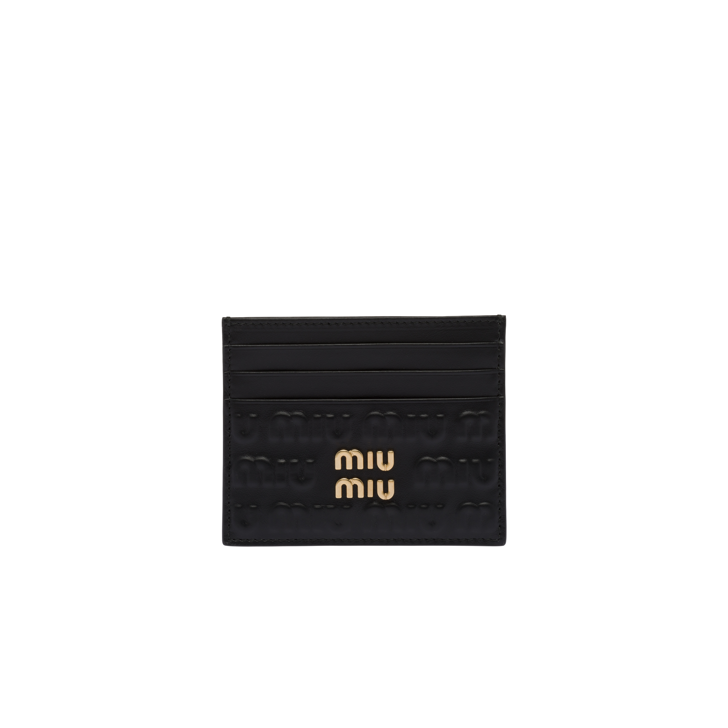 Miu shop miu cardholder