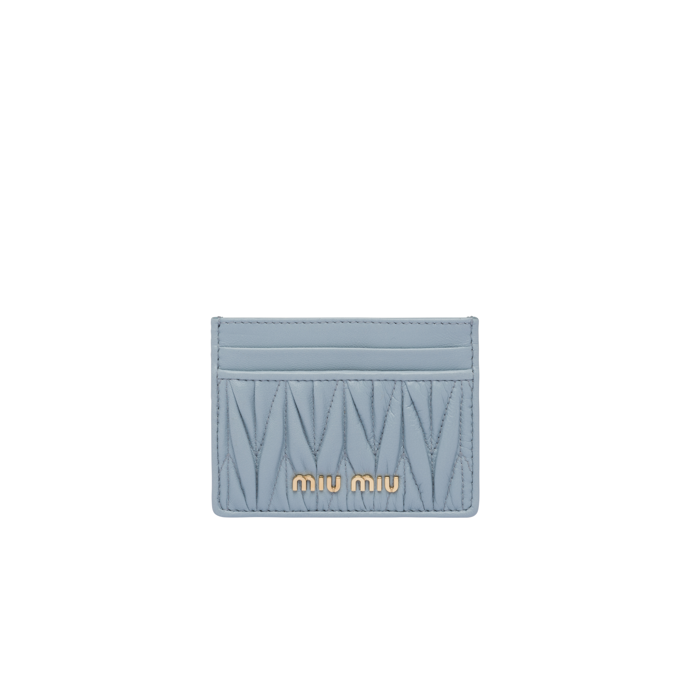 Miu shop miu cardholder