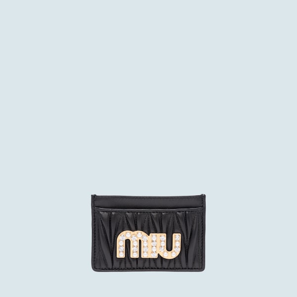 miu miu matelasse card holder