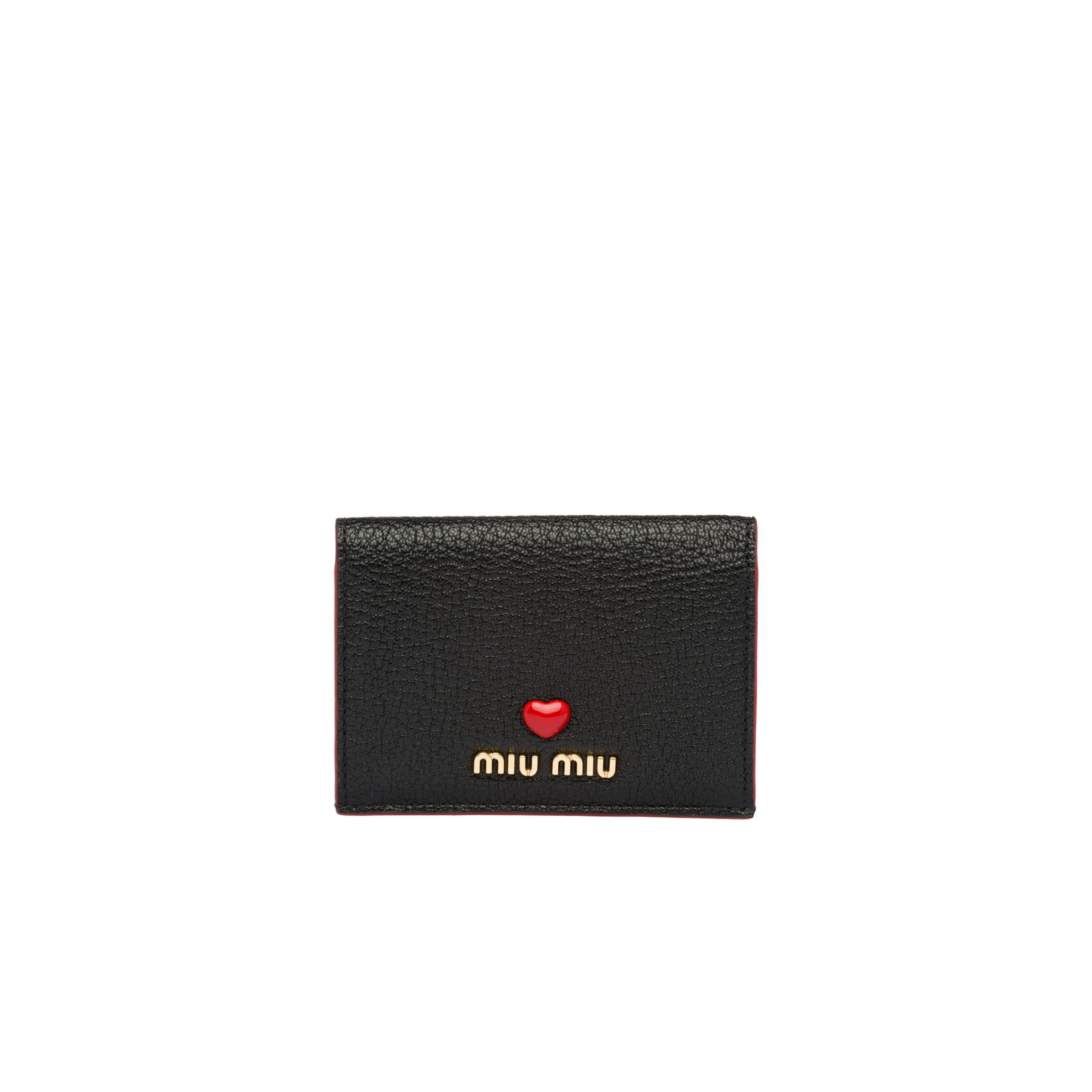 Madras Love leather card holder