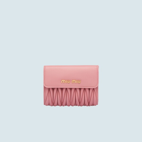 miu miu matelasse wallet