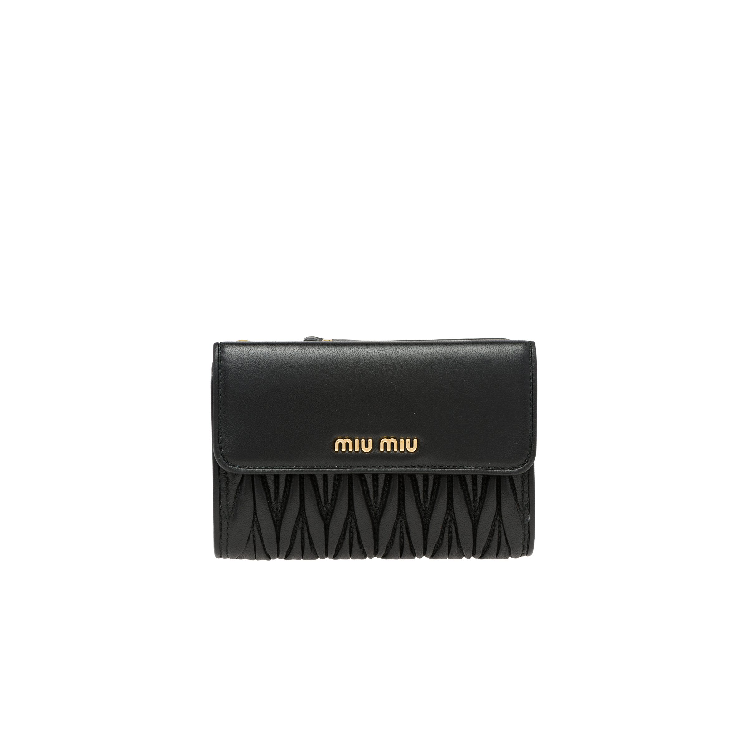 Miu miu matelasse wallet 2025