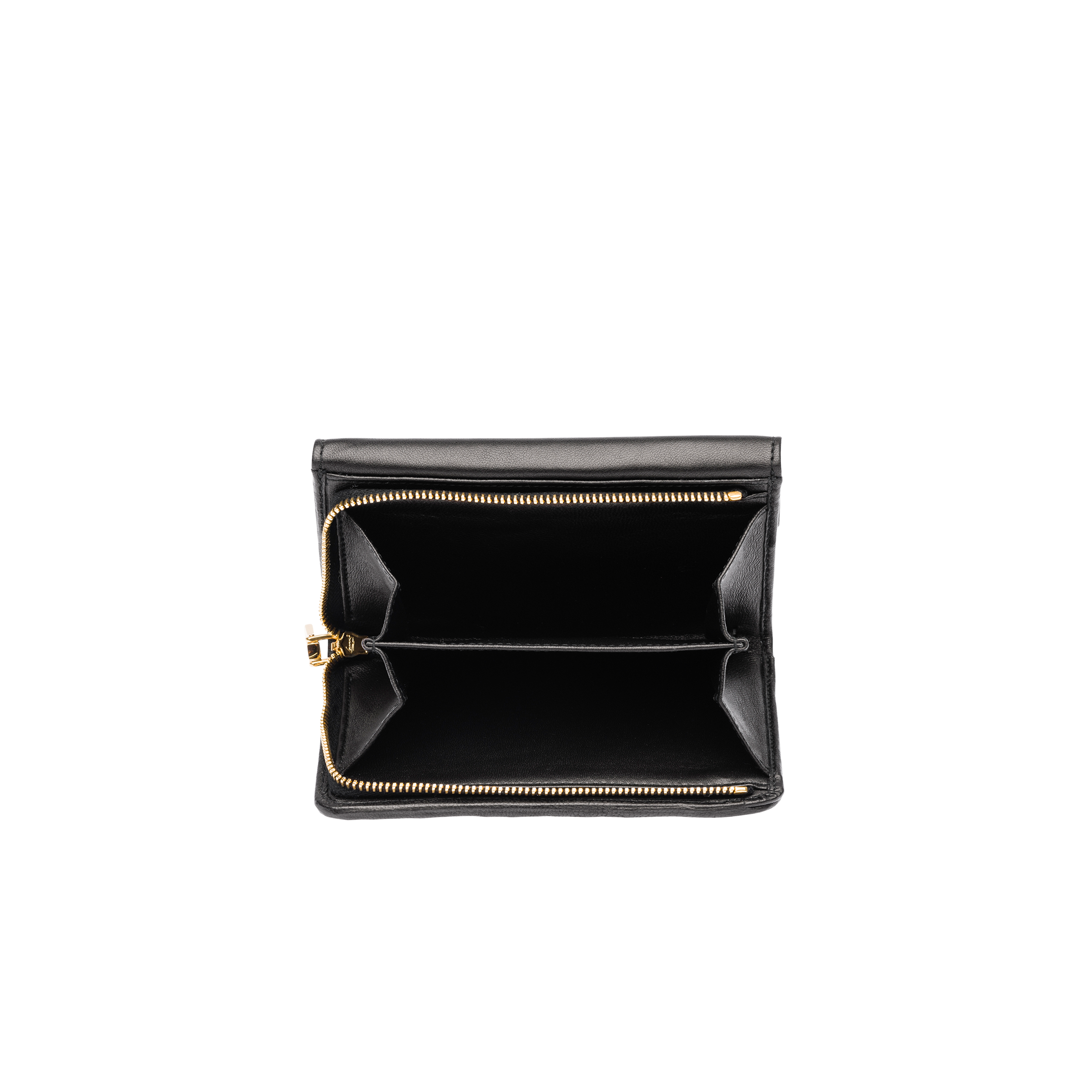 マテラッセ レザー 財布 ブラック Miu Miu