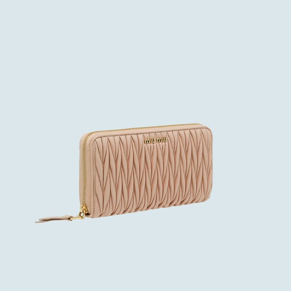 miu miu matelasse card holder