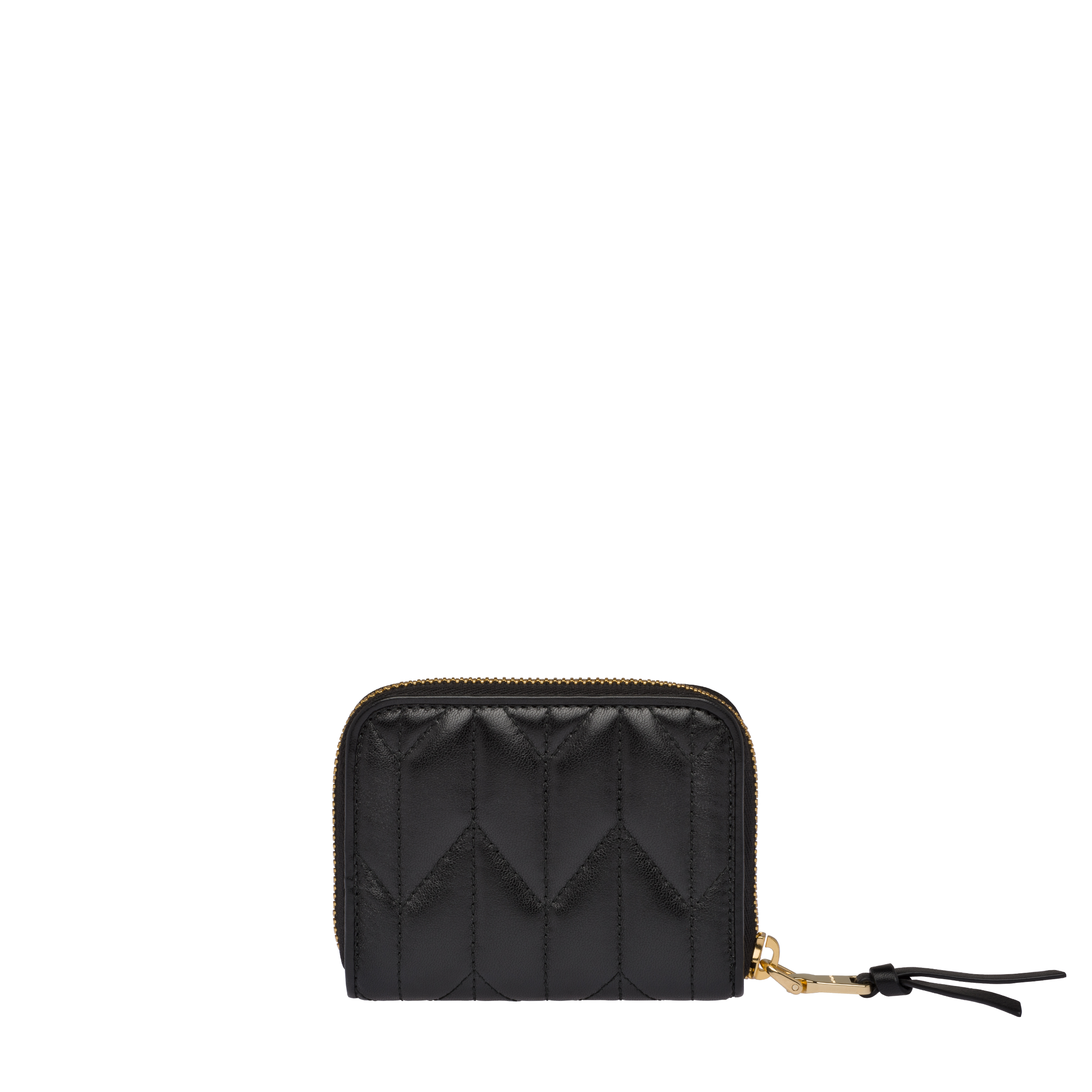 black leather coin pouch