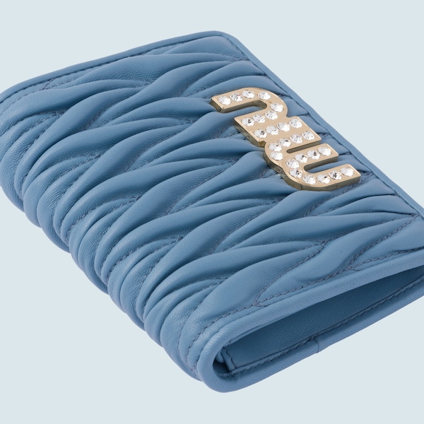miu miu matelasse wallet