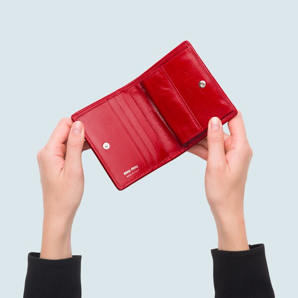 red wallet