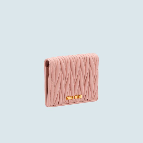 miu miu matelasse wallet