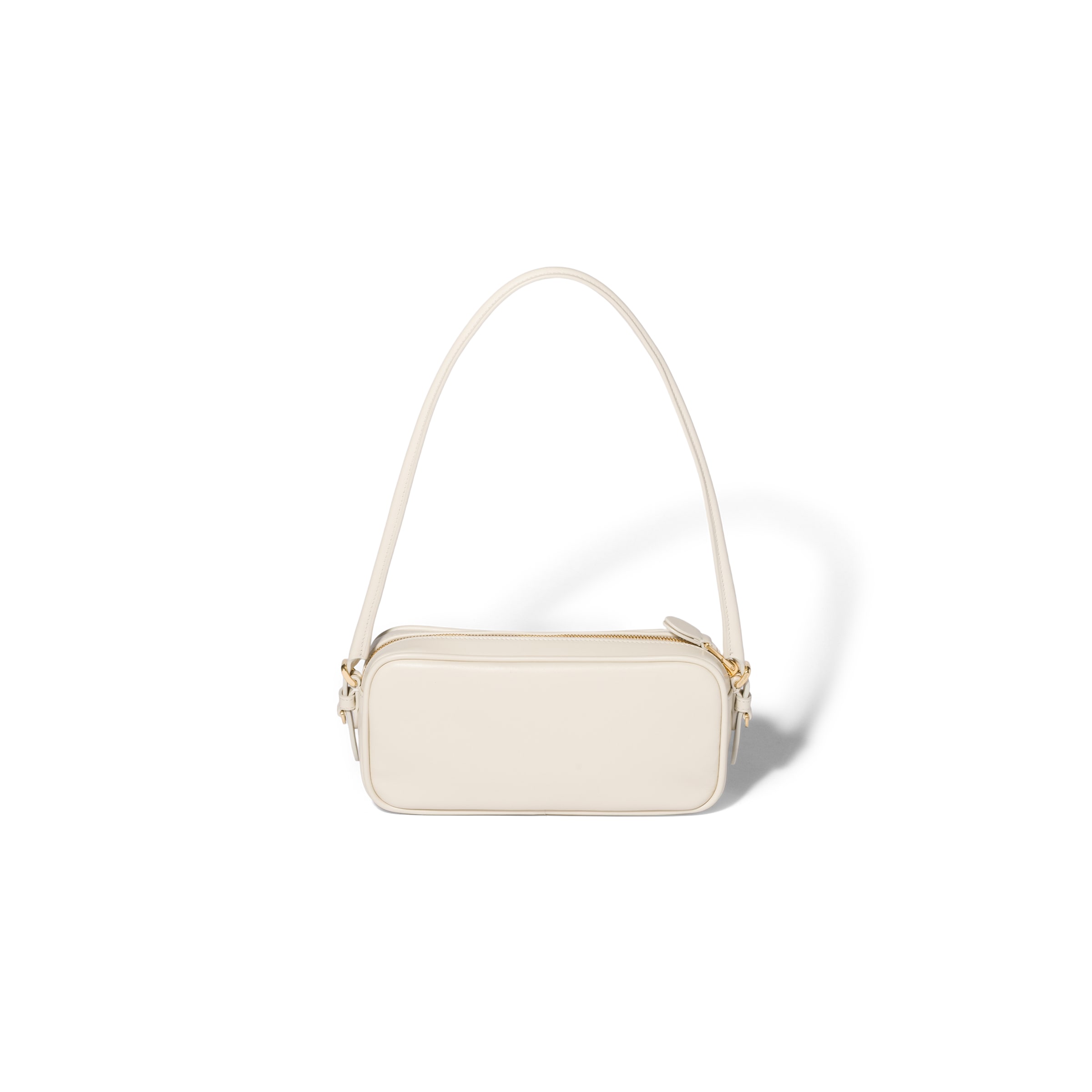 Miu Miu Leather Pouch In White