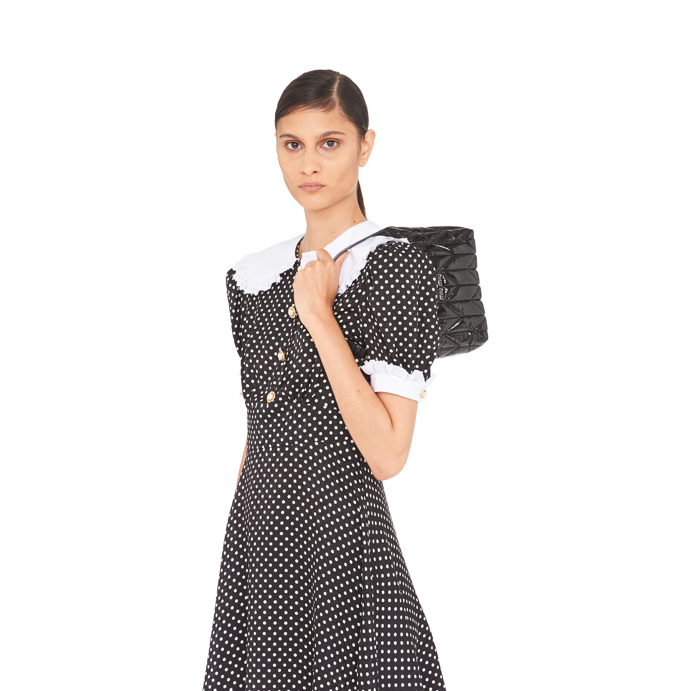 miu miu black handbolsa