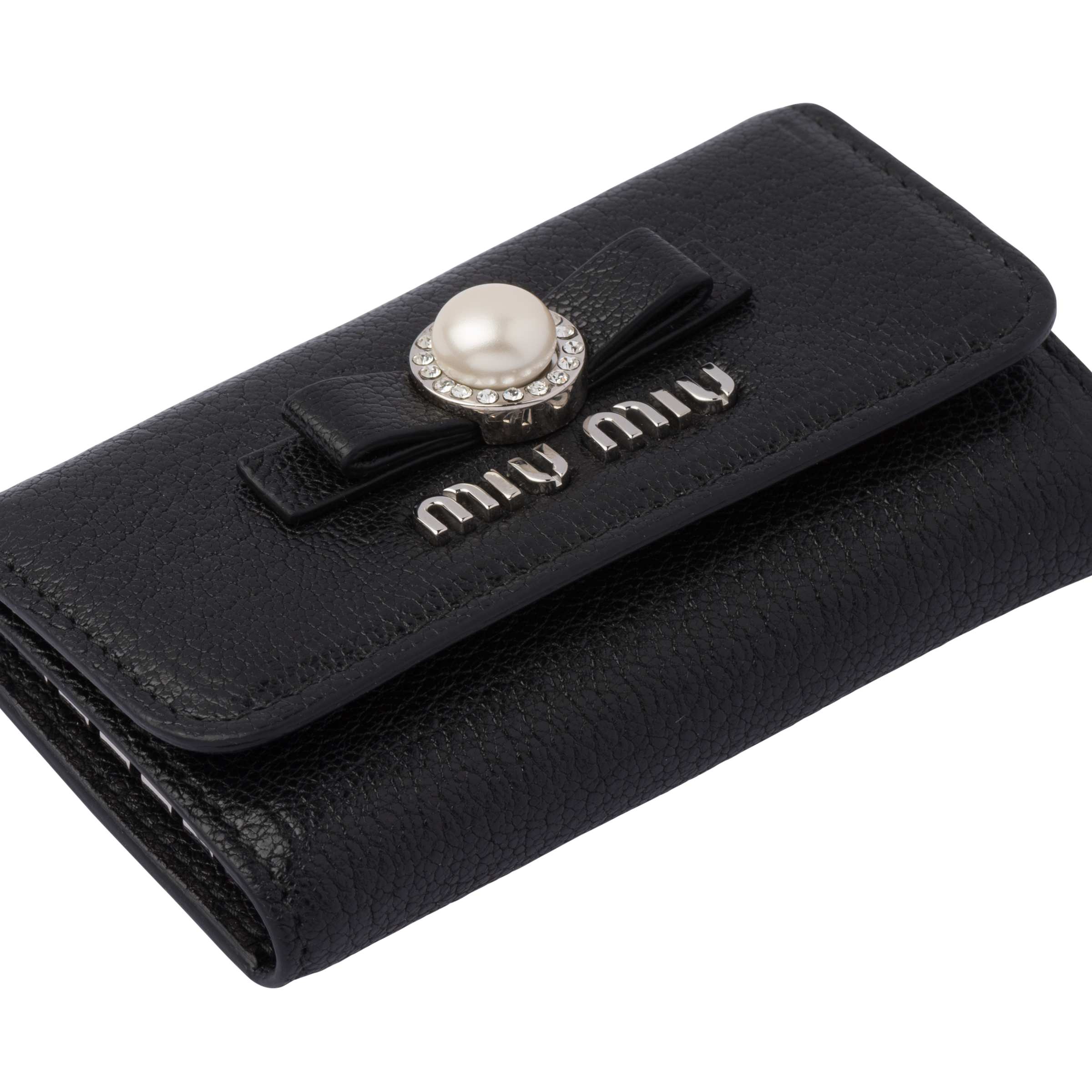 Leather Key Case VariousColours Black Black Leather Key Case VariousColours Black Black