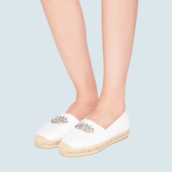 espadrillas miu miu