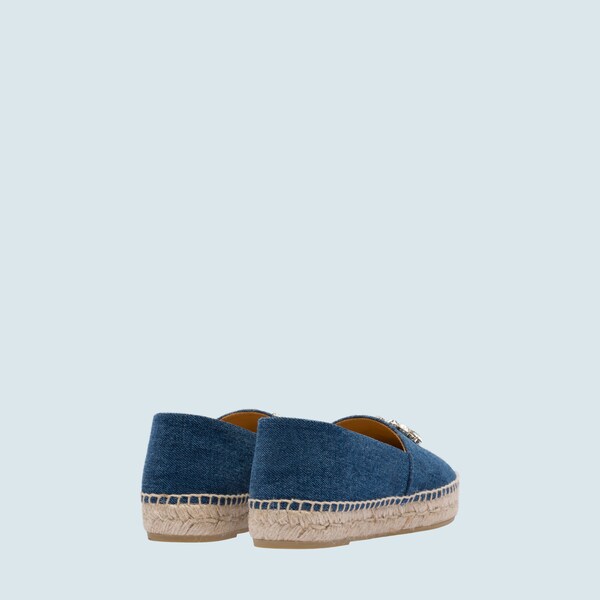 denim espadrille