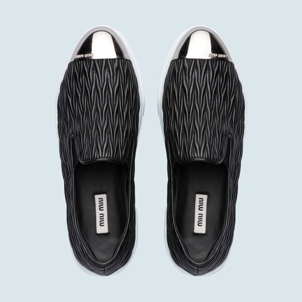 miu miu slip on sneakers