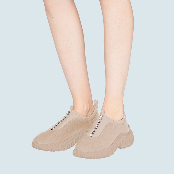 Nude slip on sneakers Clearance