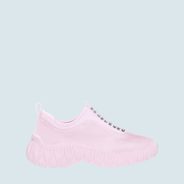 Stretch knit slip-on sneakers | Miu Miu 