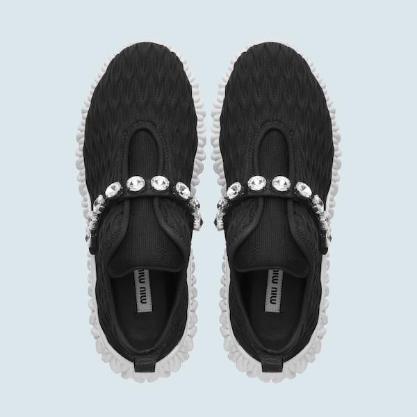 miu miu slip on sneakers