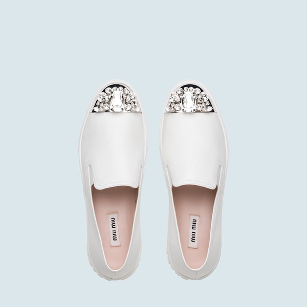 miu miu slip on
