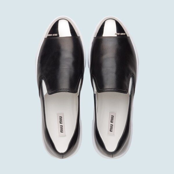 miu miu slip on sneakers