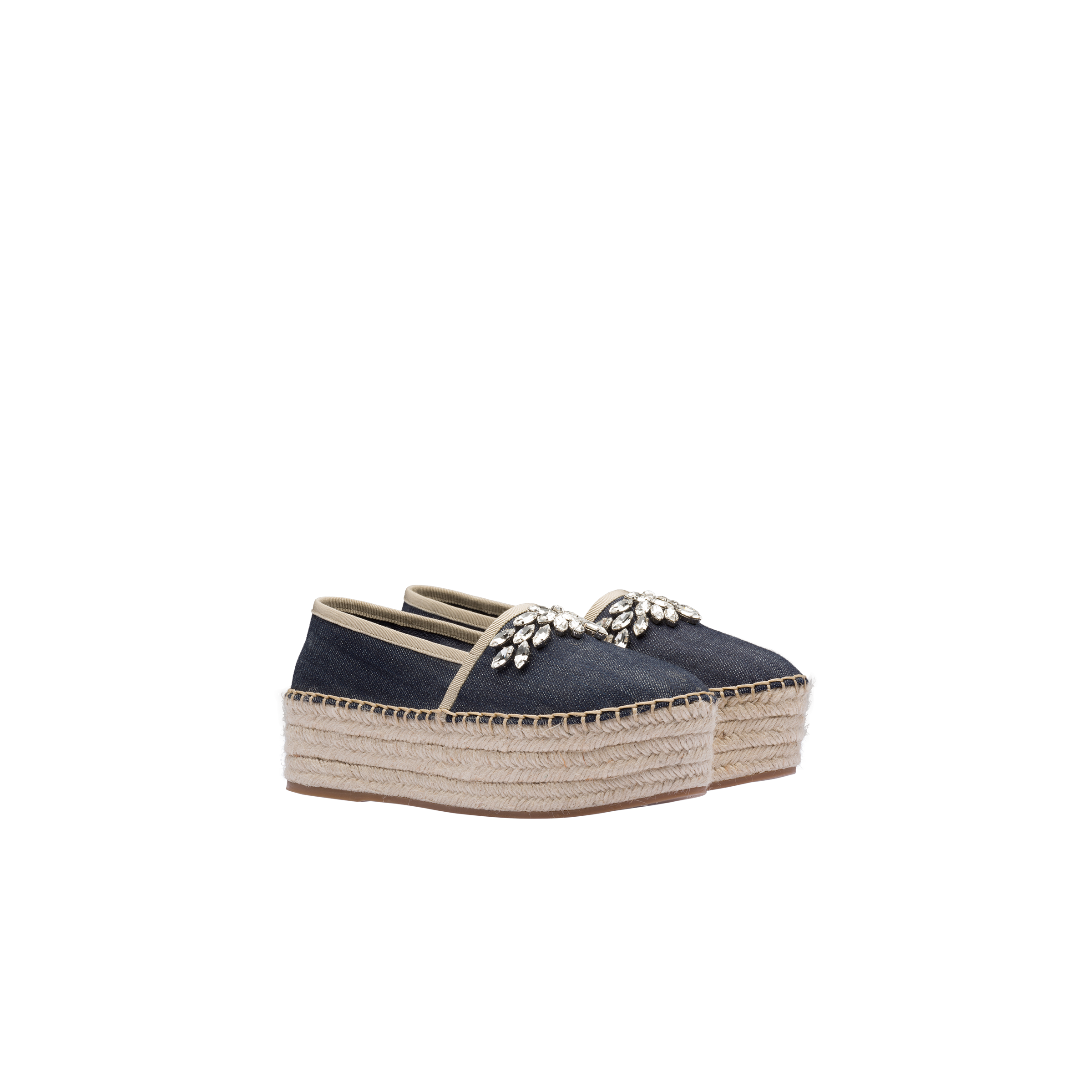 denim espadrille